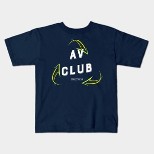 Vintage High School AV Club Streetwear Kids T-Shirt